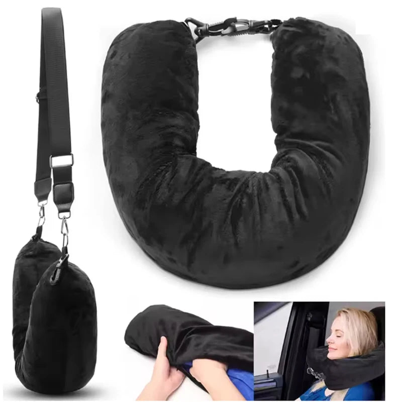Stuffable Neck Pillow For Travel